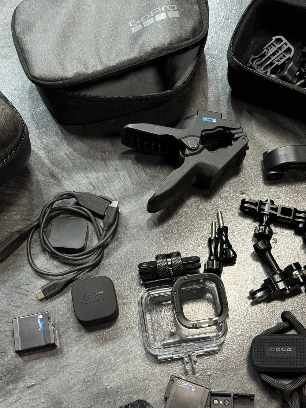 GoPro Camera Hero 10 Black Amazing Action Bundle With Case And Accessories Batte